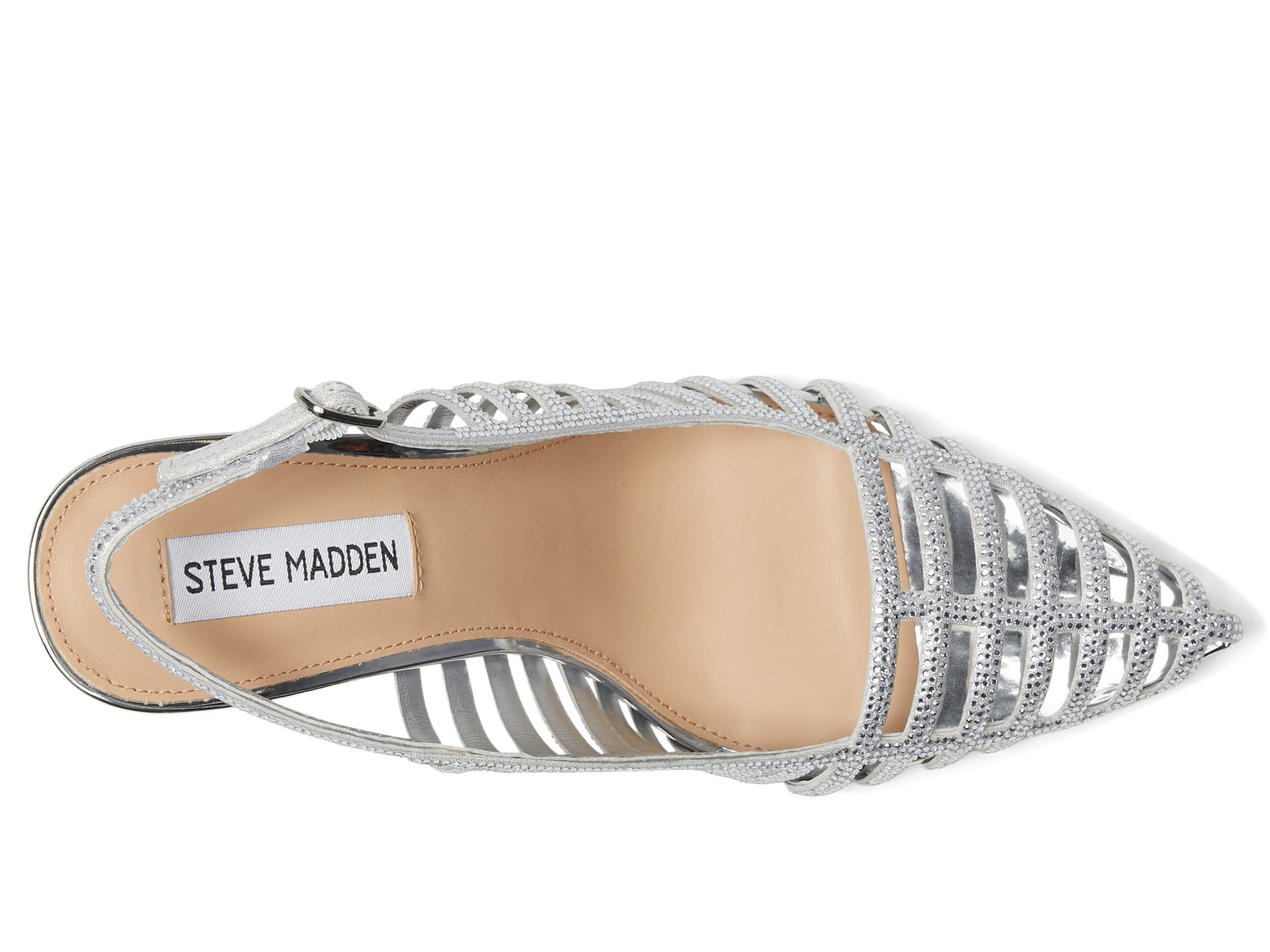 Туфли Steve Madden Carleigh, Silver Glitter — фото 2