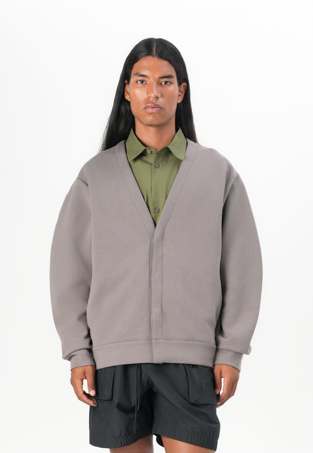 

Кардиган M NK DF Nike Sportswear, коричневый