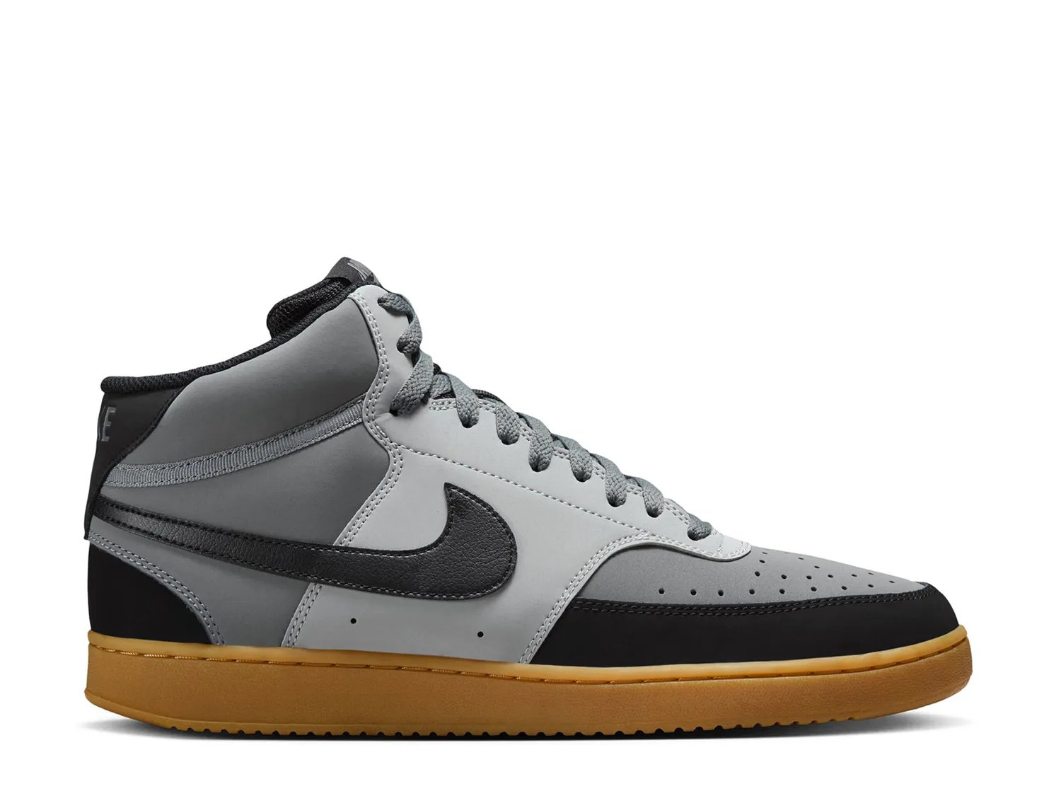 

Кроссовки Nike Court Vision Mid Sneaker - Men's, серый/черный