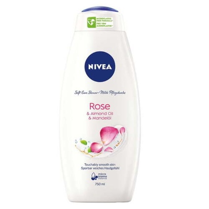 

Nivea Rose Almond Oil Care Питательный гель для душа 7, New 1