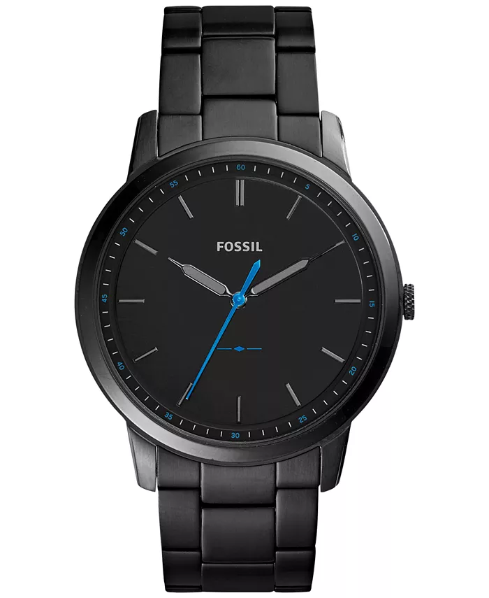 

Мужские часы The Minimalist Black с браслетом из нержавеющей стали, 44 мм, модель FS5308 Fossil