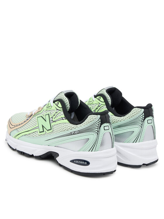 Кроссовки U740YC2 W New Balance, зелёный — фото 3