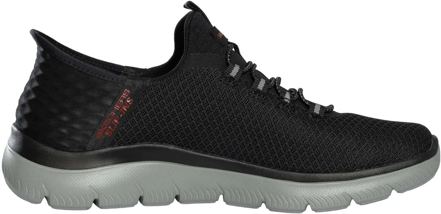 Кроссовки Skechers Women's Summits 6404199000, черный/красный — фото 3