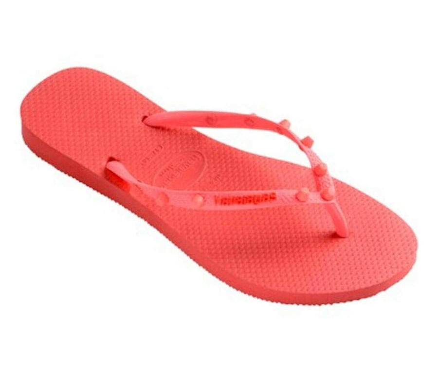 Разделитель пальцев ног — новые Havaianas Havaianas Slim Candy Coral. Летние туфли сандалии — фото 2