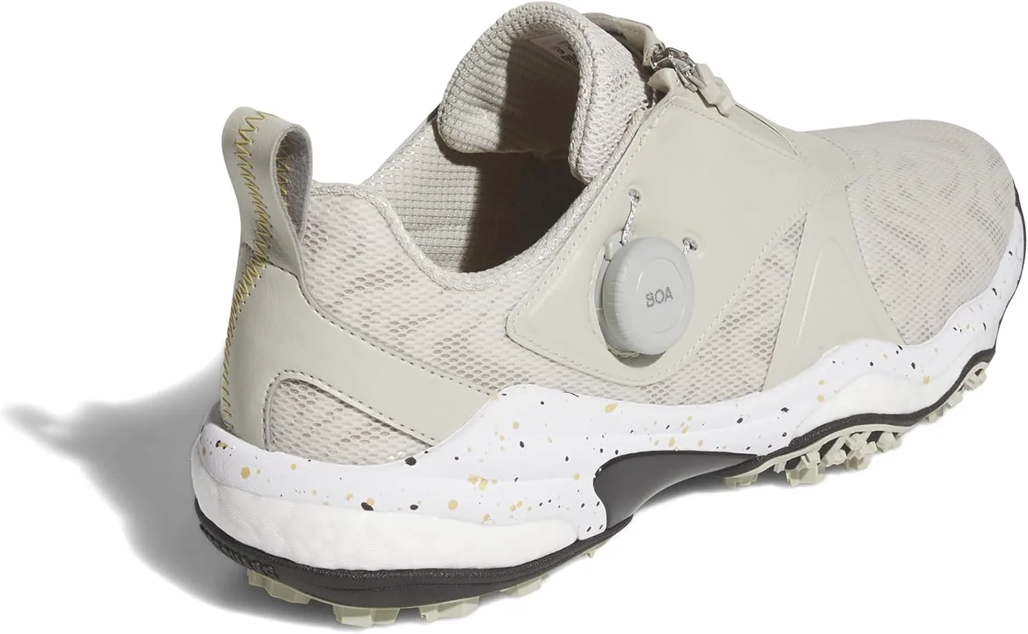 Мужские гольф-туфли Adidas CodeChaos BOA 25 без шипов, черный/серый — фото 3