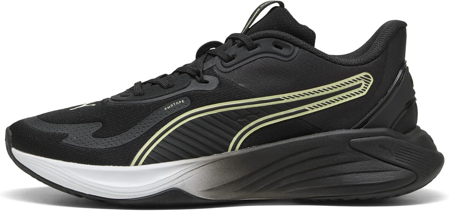 Кроссовки PUMA Unisex Pwr Hybrid Tr, белый/черный — фото 3