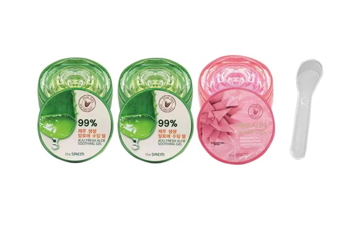 

The Saem Алоэ вера гель-лосьон Combination Green 300мл + Pink 300мл