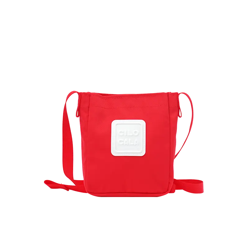 

CILOCALA Нейлоновая сумка через плечо унисекс разноцветная, TOMATO