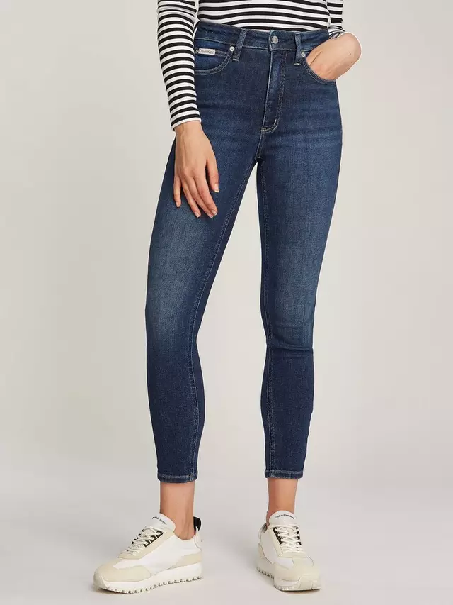 

Джинсы Calvin Klein Jeans High Rise Super Skinny Ankle Grazer