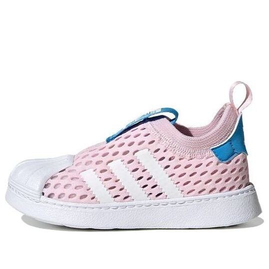 

Кроссовки оригинал суперзвезда 360 2 Adidas, розовый