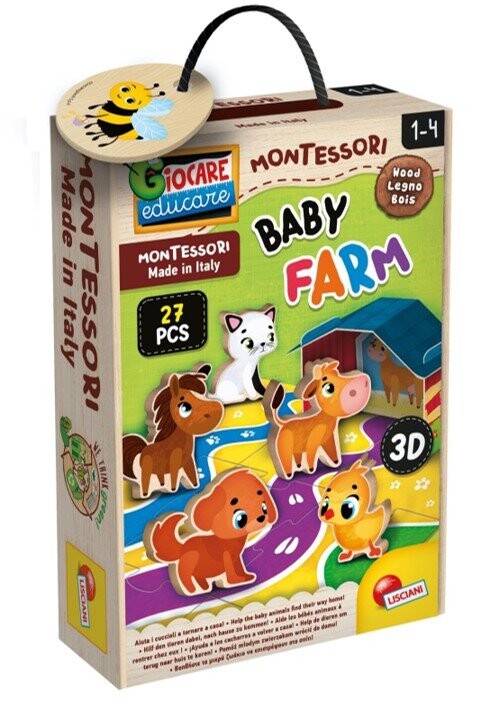 

Лишани, Монтессори Бэби Вуд, детская ферма Montessori Baby