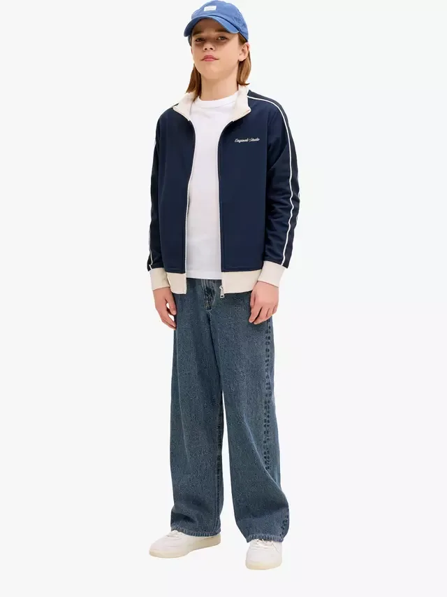 Детские джинсы Alex Baggy Jeans, синие Jack & Jones — фото 2