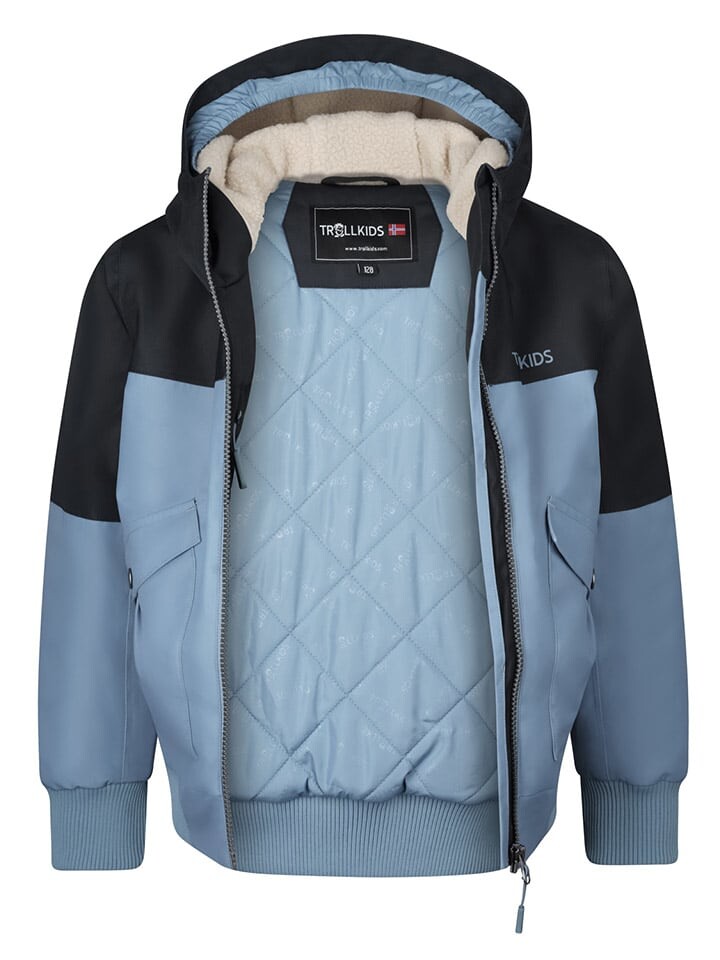 Зимняя куртка Trollkids Winterjacke Grimstad, светло-синий — фото 4