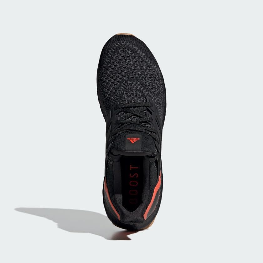 Мужские кроссовки для бега Adidas Ultraboost 1.0, черный/красный — фото 3