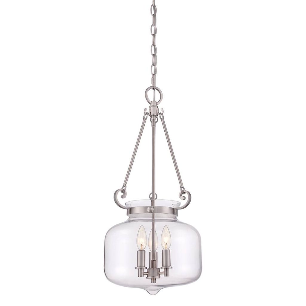 

Подвесной светильник Stewart, матовый никель Elstead Lighting