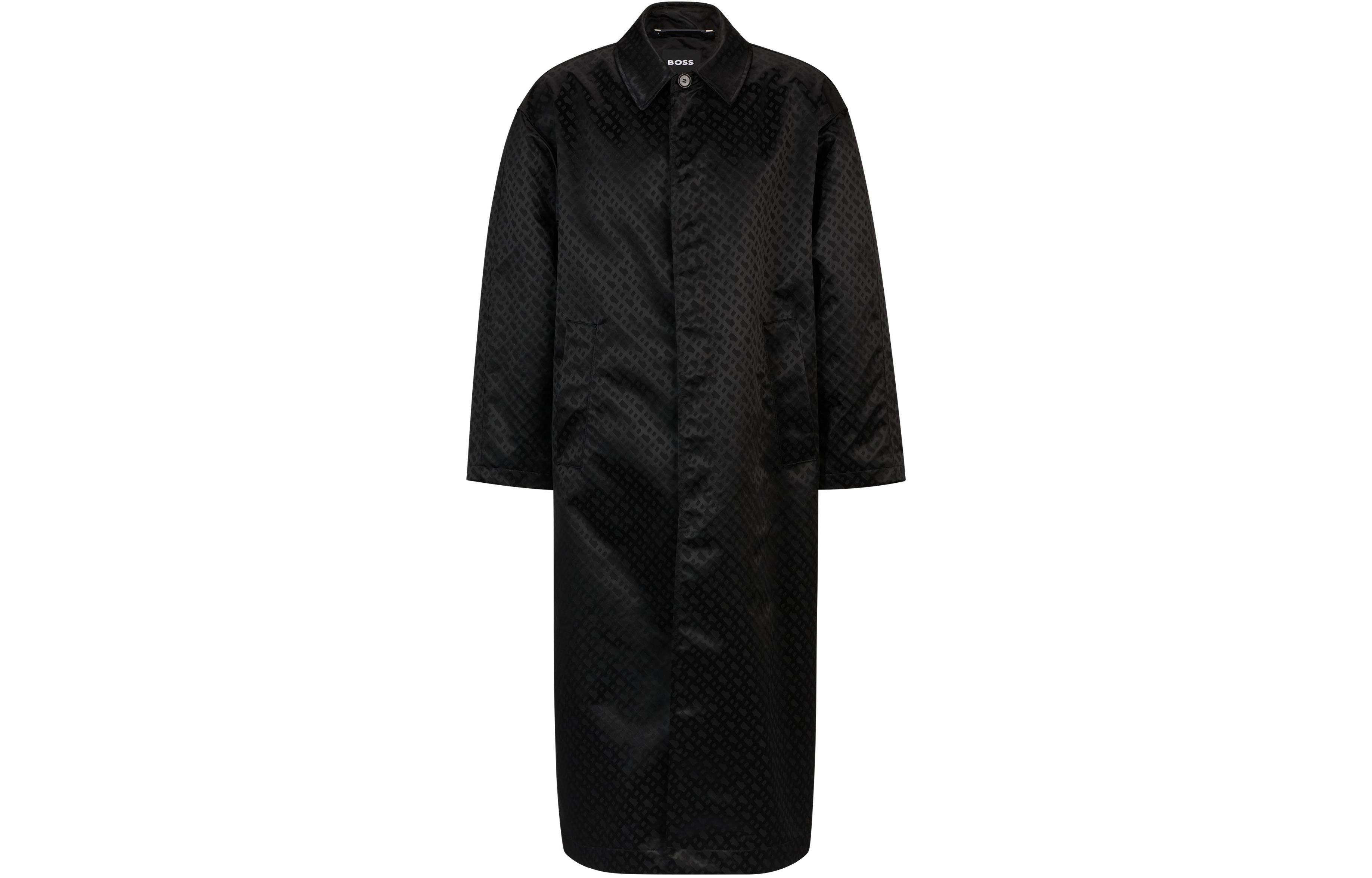 

HUGO BOSS Пальто мужское Black Lapel Moderate