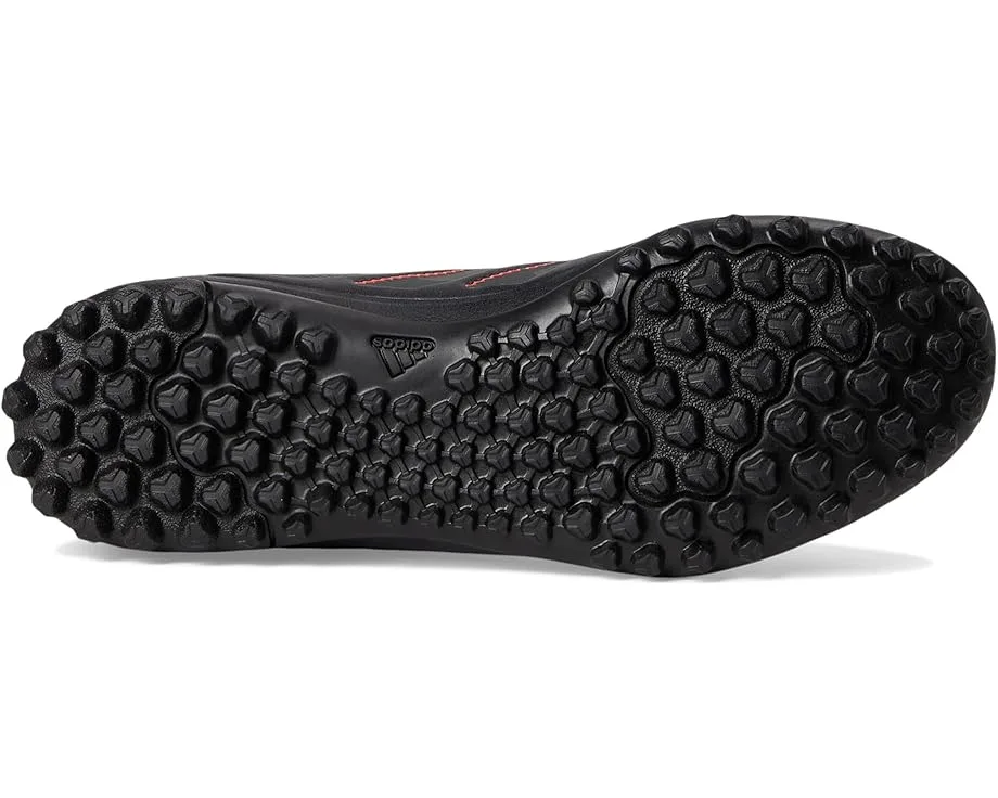 Кроссовки Adidas Kids Copa Pure 3 Club Turf Soccer Cleats (Little Kid/Big Kid), Black/Carbon/Lucid Red — фото 3