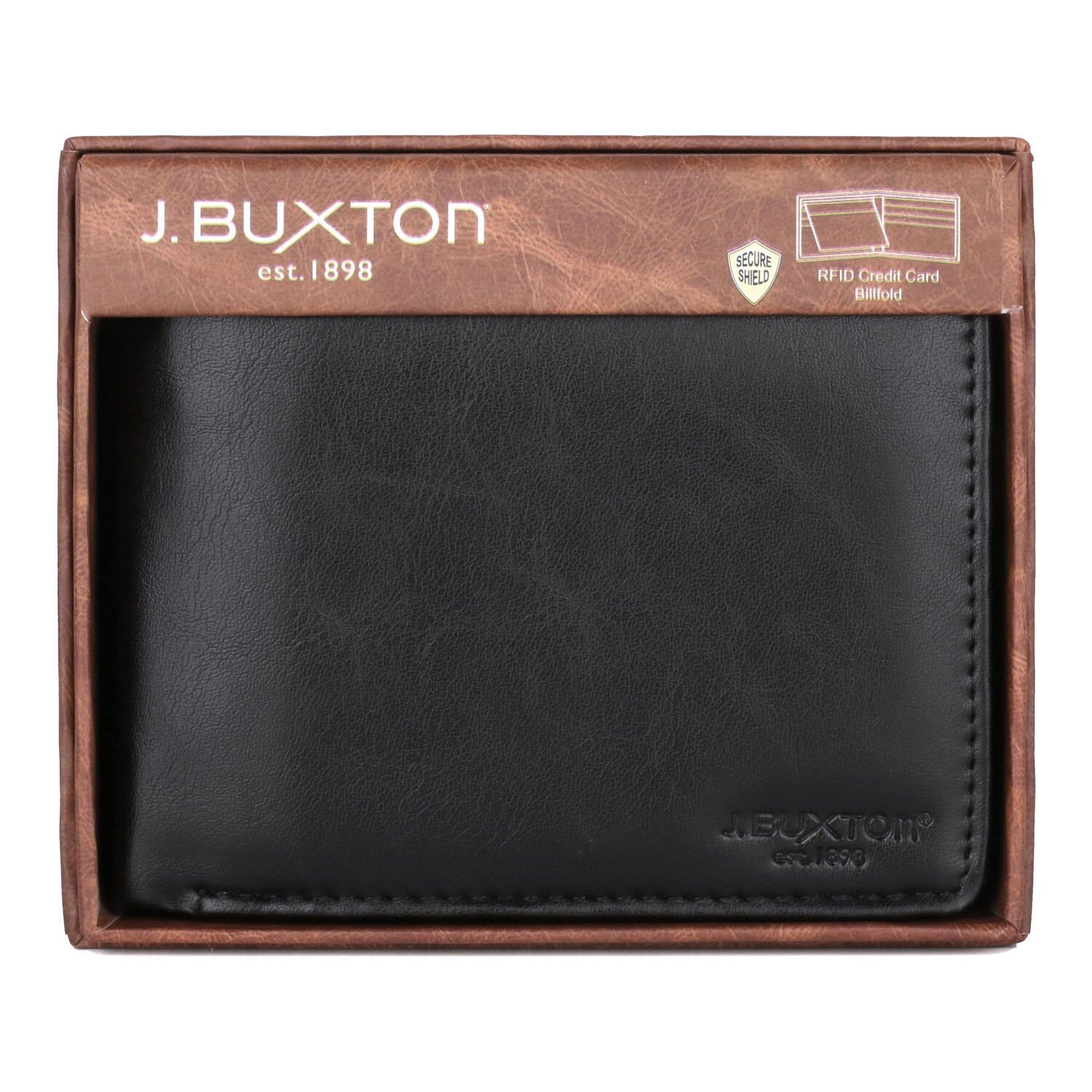 

Складной кошелек для кредитных карт Buxton D-Type RFID