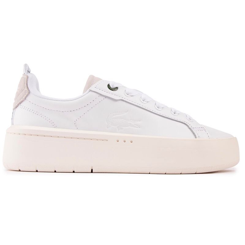 

Кроссовки carnaby на платформе Lacoste, белый