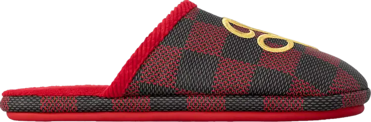 

Кроссовки Louis Vuitton Palace Slipper 'Damier Pop - Red', красный
