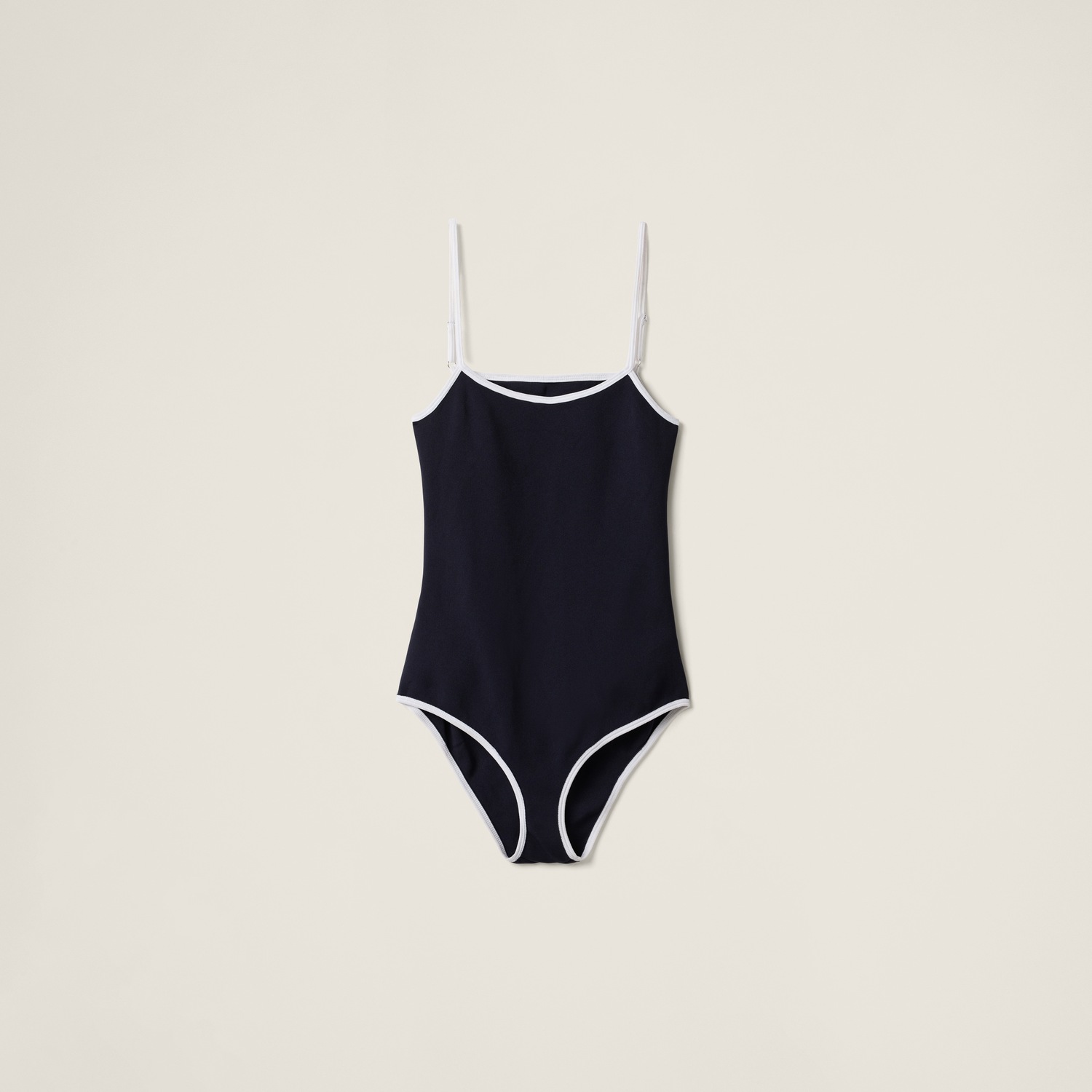 

Купальник из технического трикотажа MIU MIU, синий