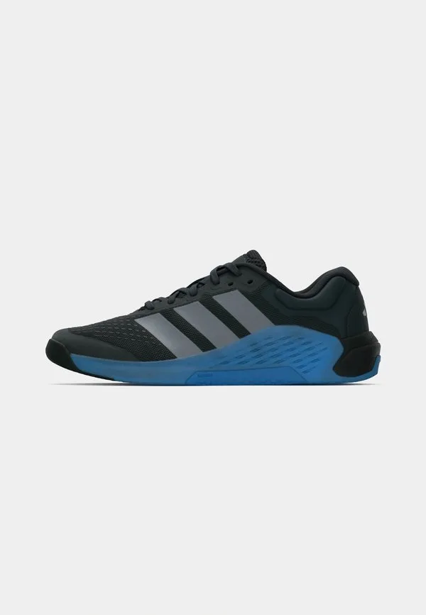 Кроссовки для силовых тренировок dropset 4 Adidas Performance, Carbon/Grey/Ray Blue — фото 2