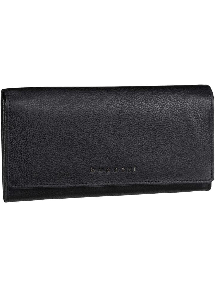 

Кошелек Bugatti Geldbörse Mira Long Wallet 1011, черный