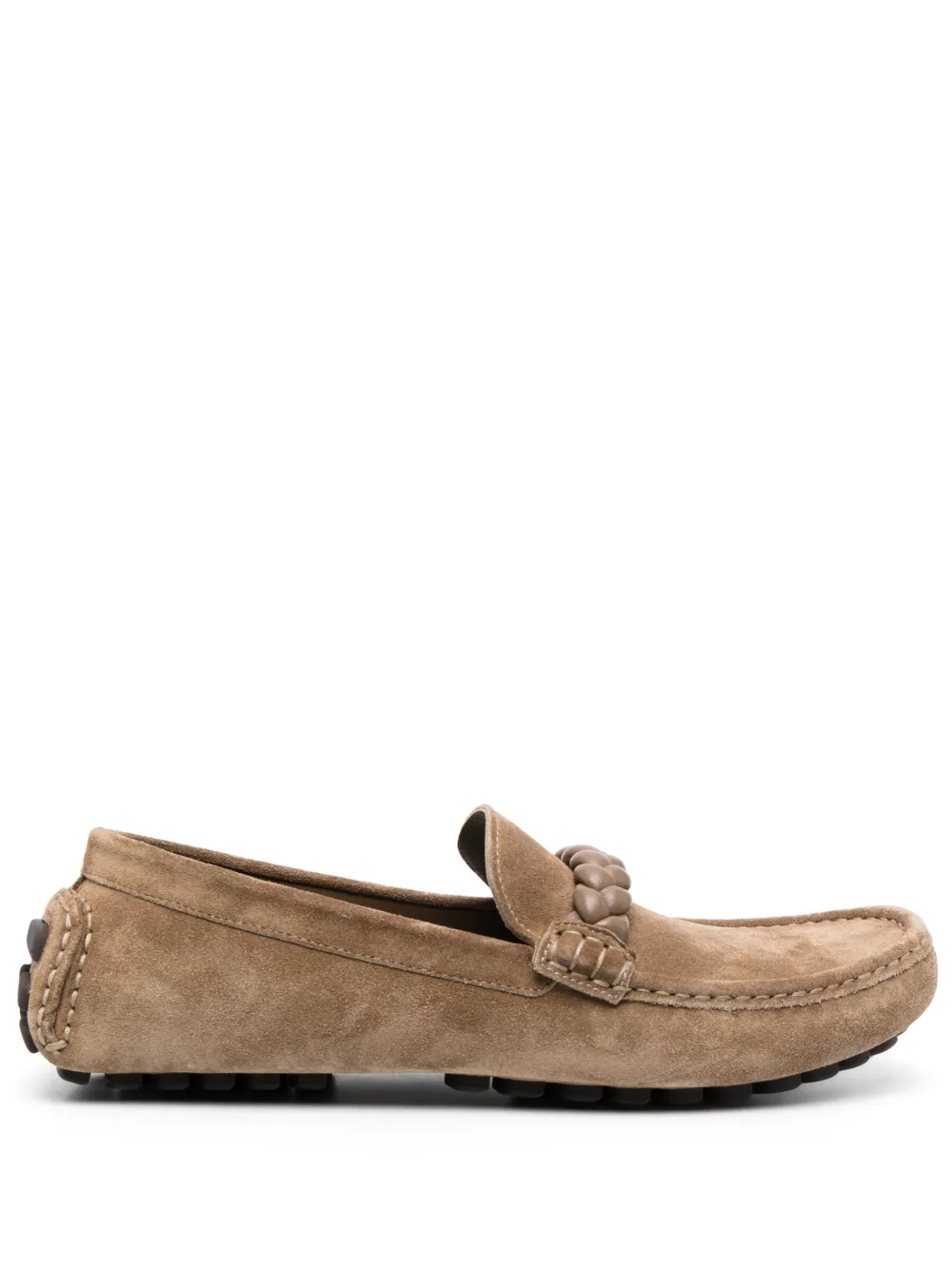 

Плетеные лоферы Gianvito Rossi, нейтральный