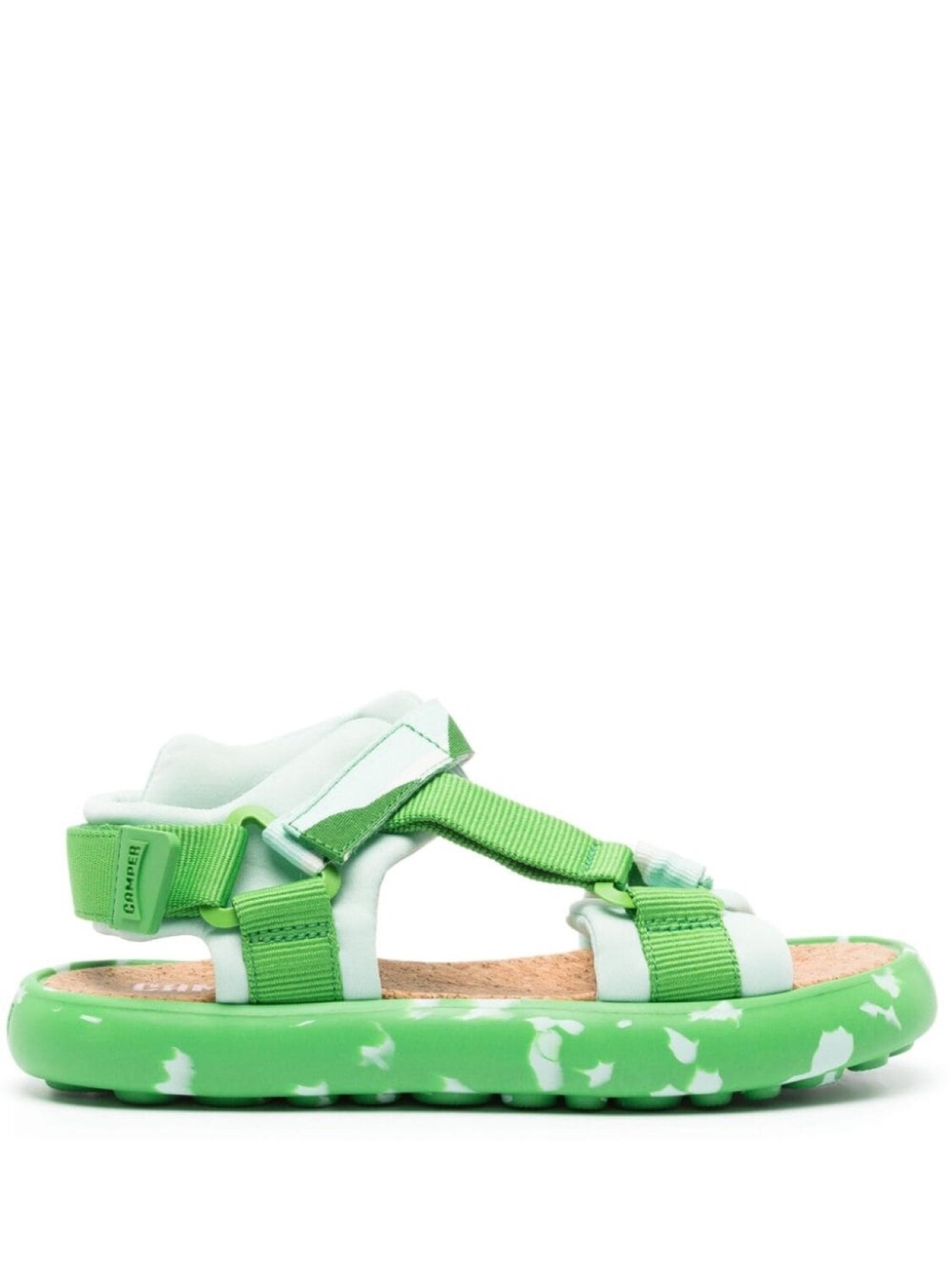 

Camper дутые сандалии Pelotas Flota, зеленый