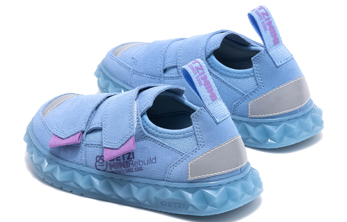 Детские кроссовки для скейтбординга GS Low-top светло-голубые Oetzi, голубой — фото 3