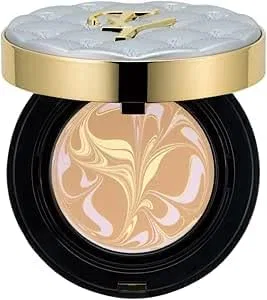 Тональное средство All-in-One Foundation с компактным кейсом, No Brand, 12 г, кремовый золотой и лавандовый