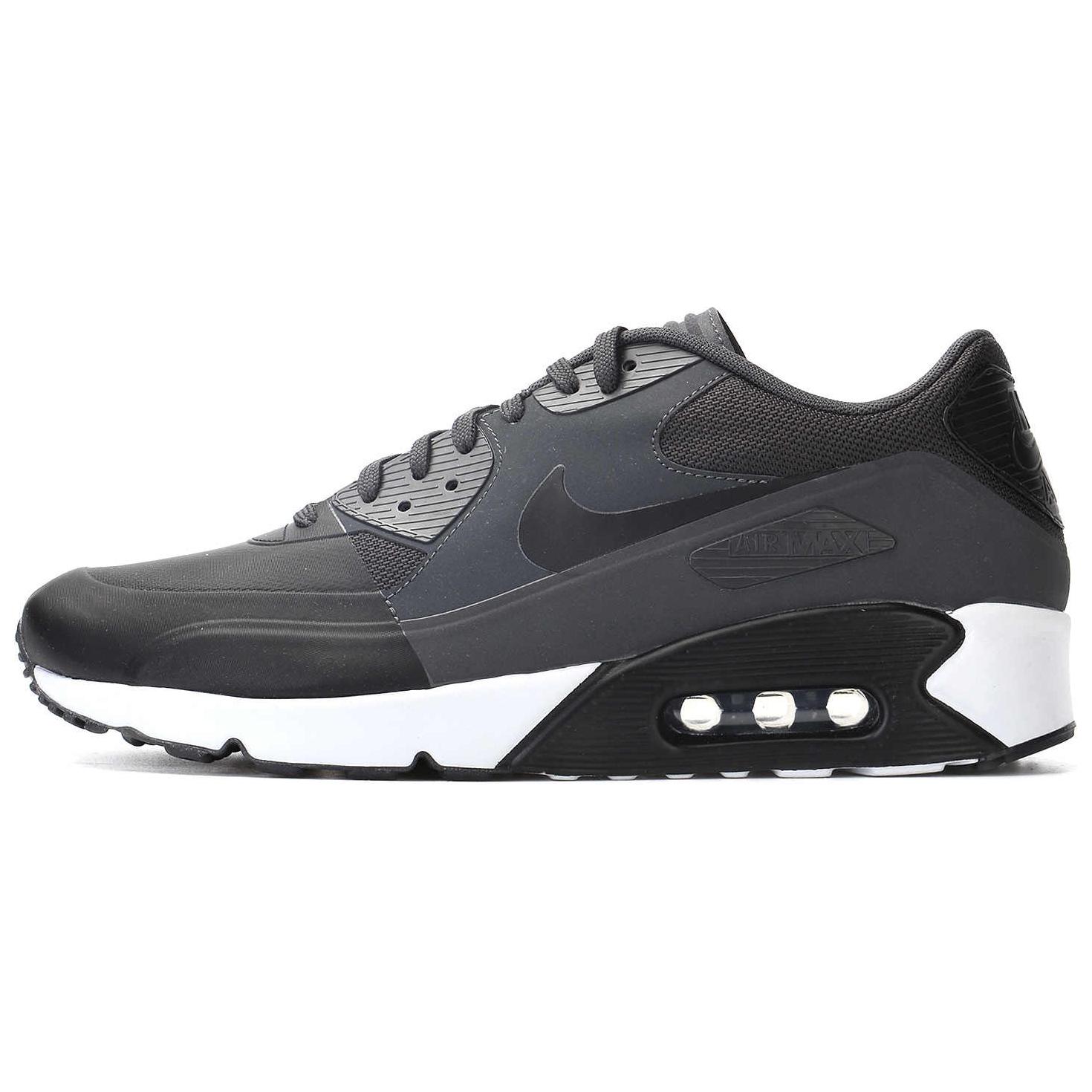 

Nike Мужские кроссовки Air Max 90 Low Top Casual, черно-серые