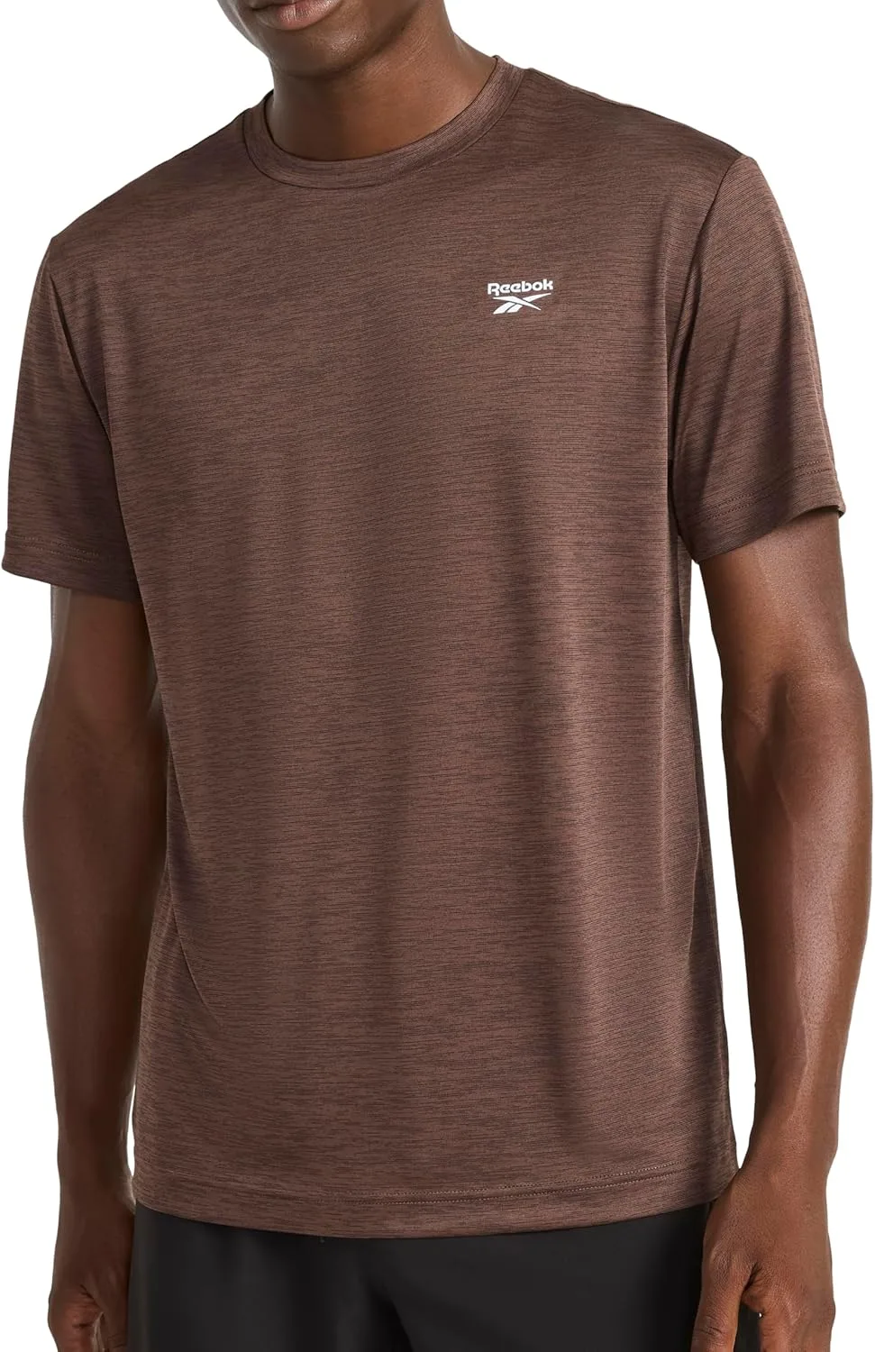 

Футболка Reebok Men's Small Logo, Standard Fit, дышащая