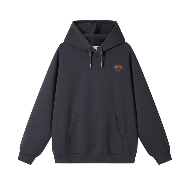 

Толстовка мужская с капюшоном Moderate Regular Jeep, темно-серый