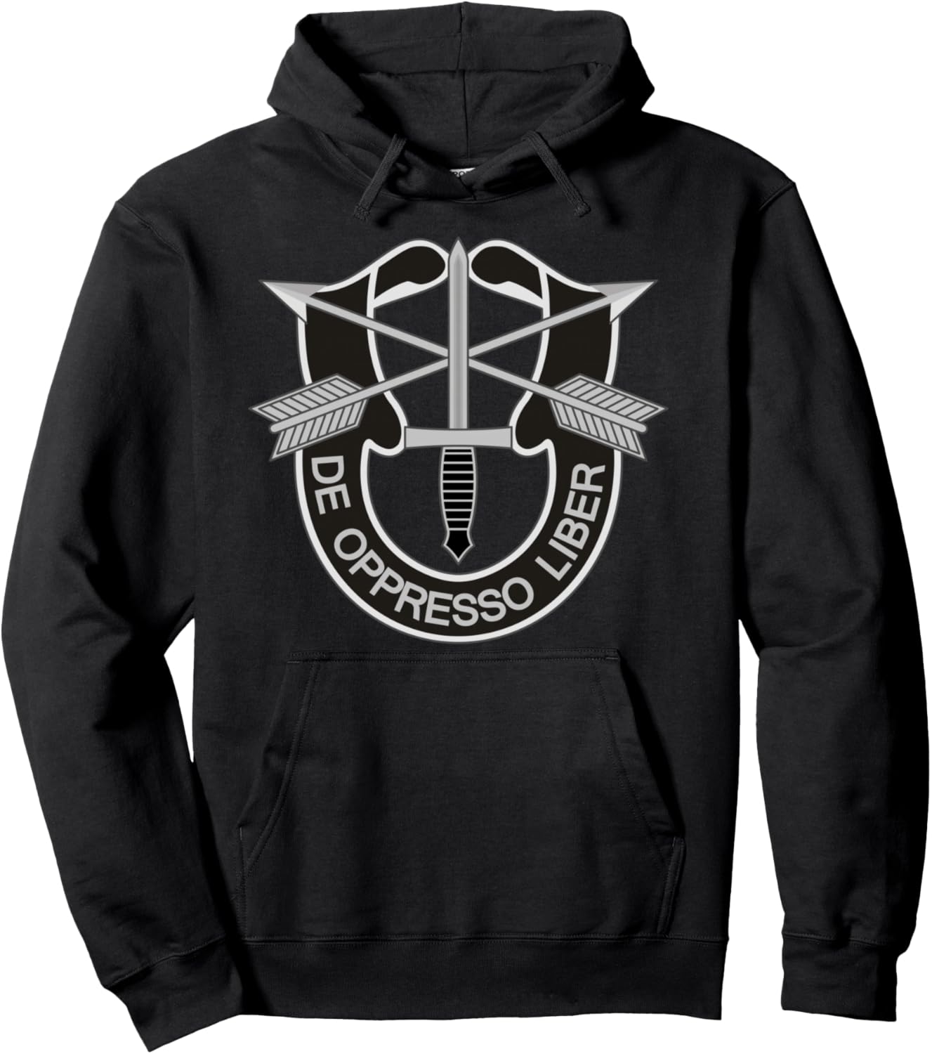 

Толстовка De Oppresso Liber, толстовка спецназа, худи De Oppresso Liber Tees, черный
