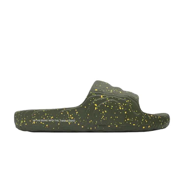 

Шлепанцы Adidas Adilette 22 Slide, Olive Strata Spark Speckled