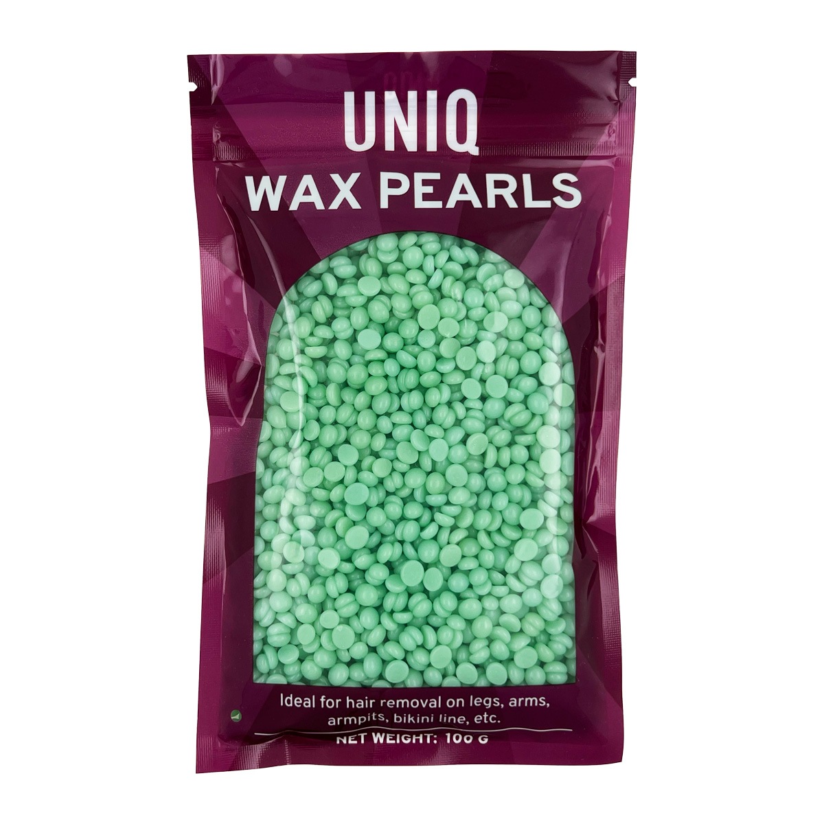 

Средство для депиляции wax pearls 100g Uniq, green tea/aloe vera, вес 100 гр.