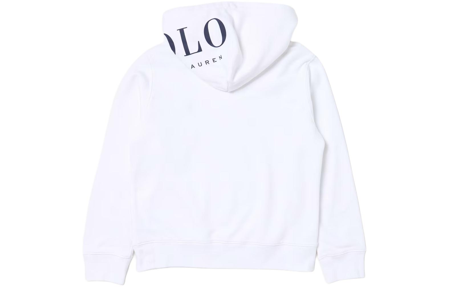 Polo Ralph Lauren Белая детская толстовка Kids' — фото 4