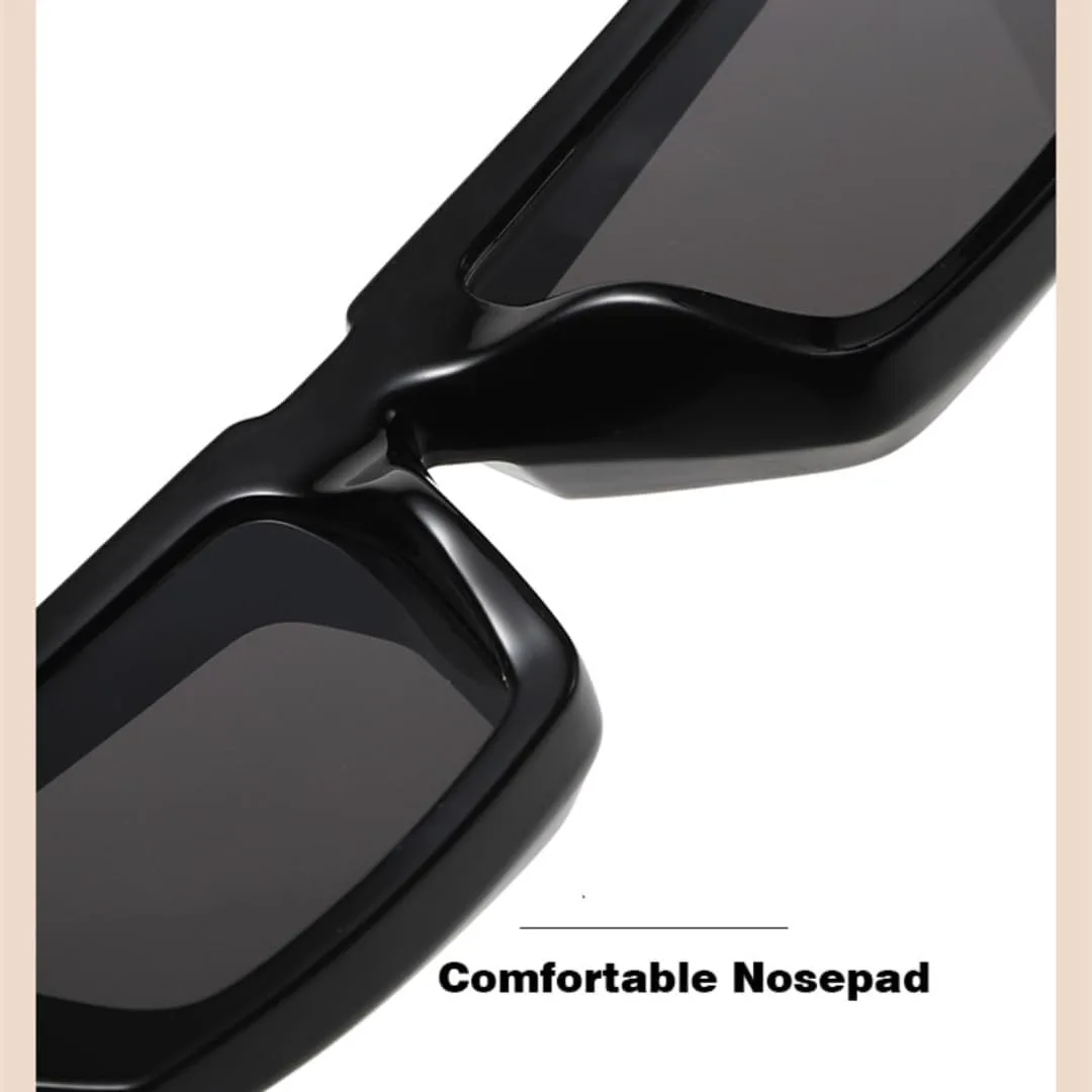 

Солнцезащитные очки для мужчин и женщин - защита UV400 - панк, маленькая оправа, цветные линзы, для занятий спортом на открытом воздухе и вождения DSVIGF, Blue-blue