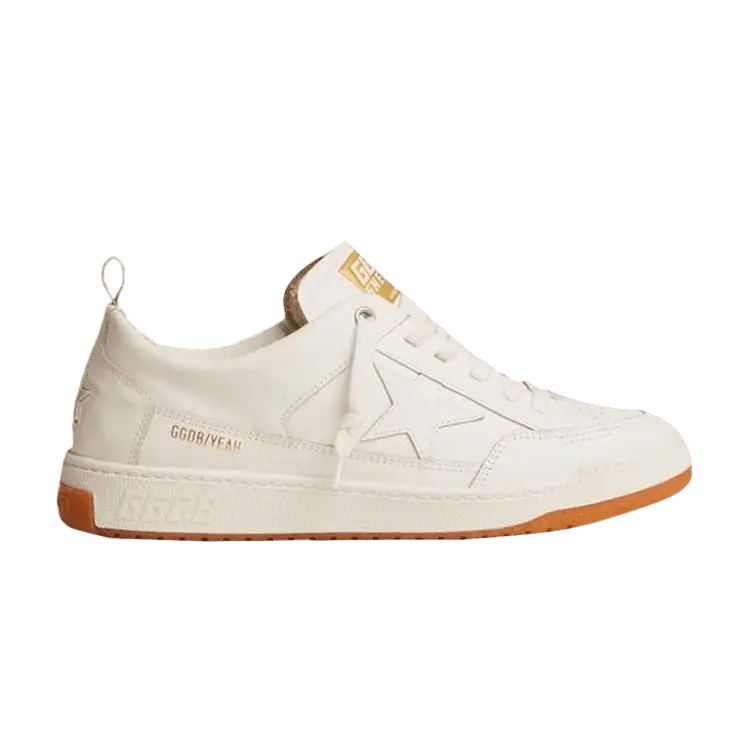 Кроссовки Golden Goose Wmns Yeah White Yeah! White Gum, белый