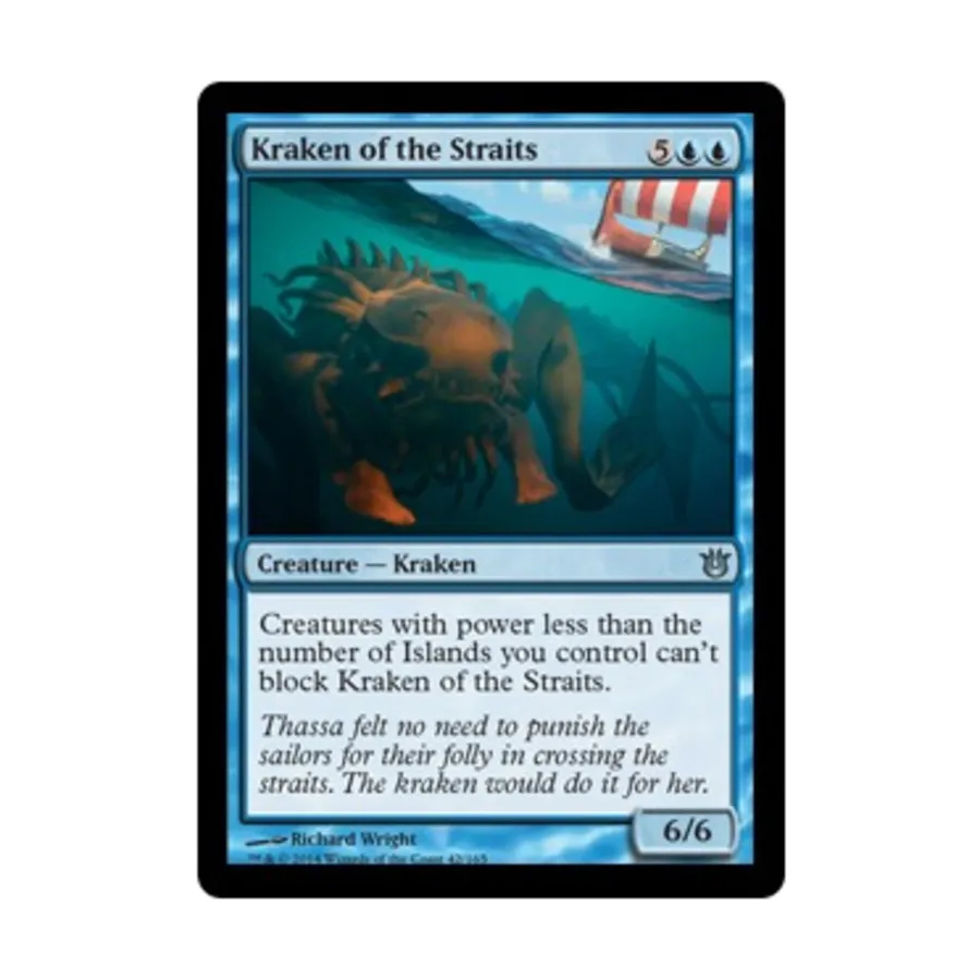 

CCG Кракен Проливов (U), MTG - Born of the Gods