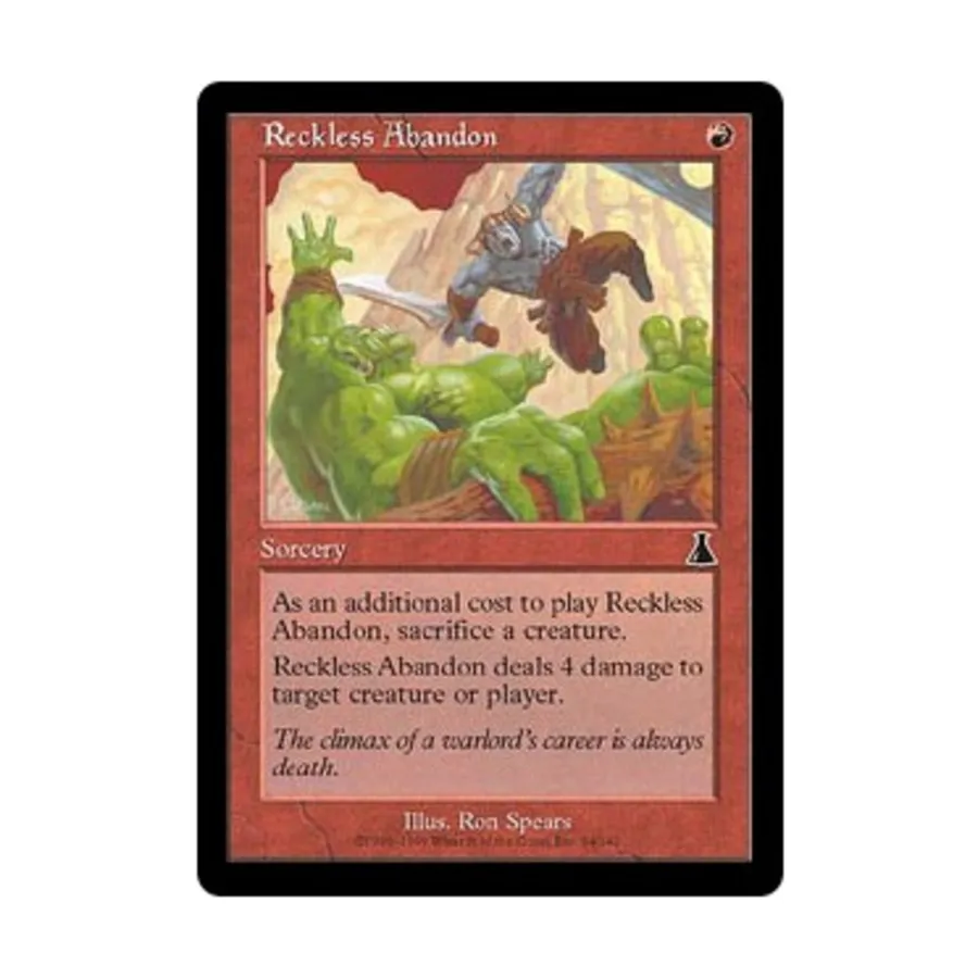 

CCG Безрассудный отказ (C), MTG - Urza's Destiny
