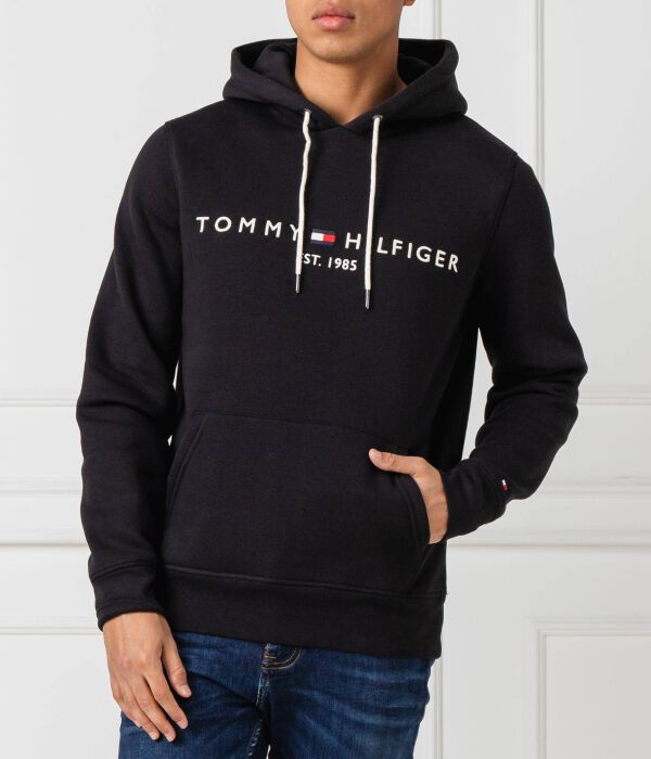 

Толстовка с логотипом Томми Regular fit Tommy Hilfiger, черный