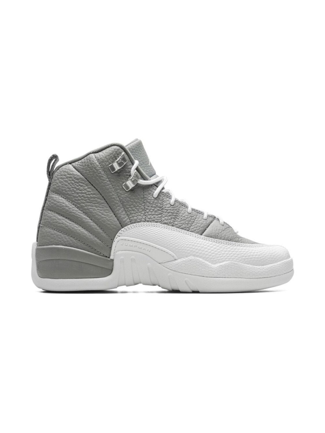 Jordan Kids кроссовки Air Jordan 12 Retro, серый — фото 2