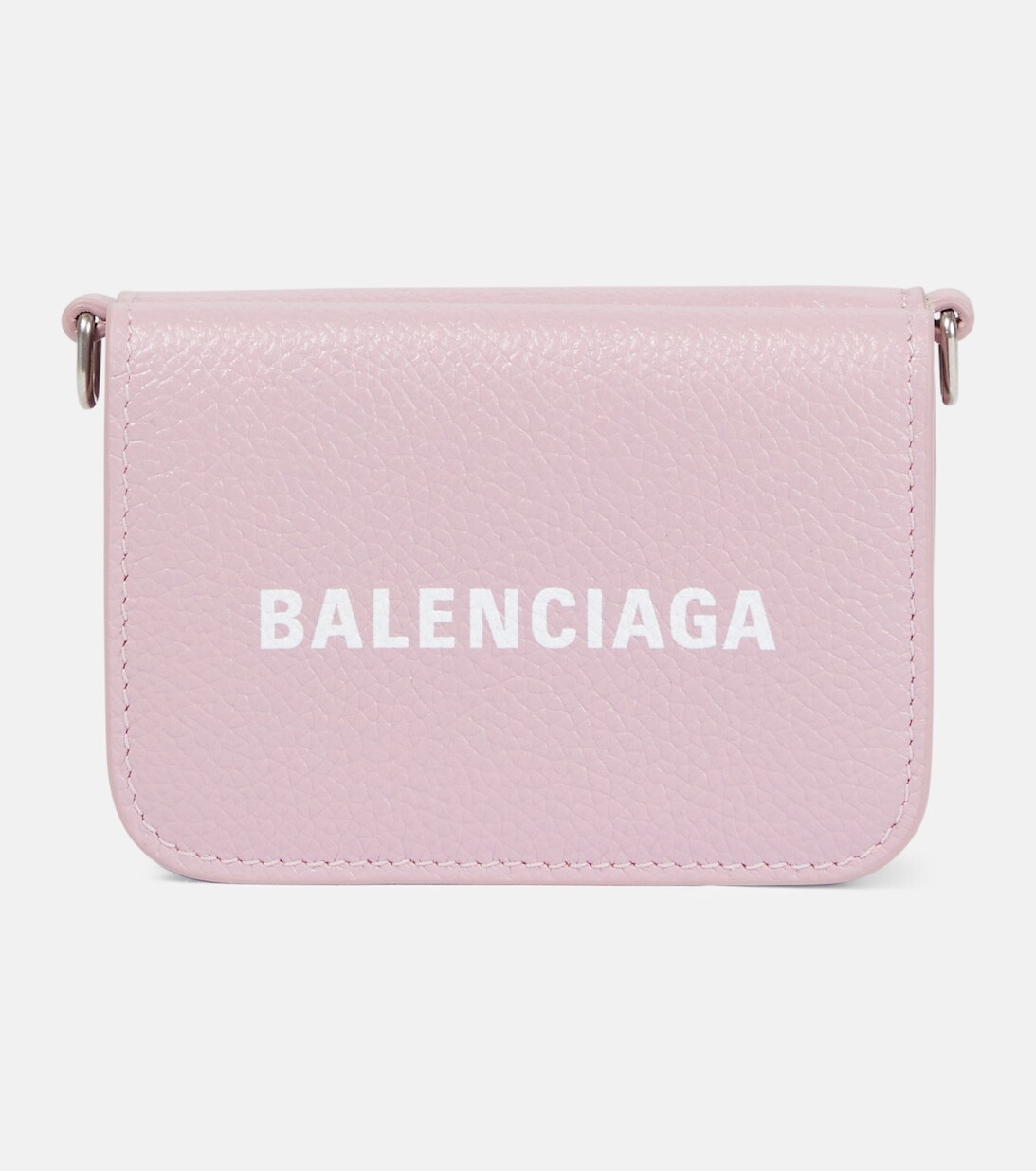 

Мини-кошелек на цепочке Balenciaga, розовый