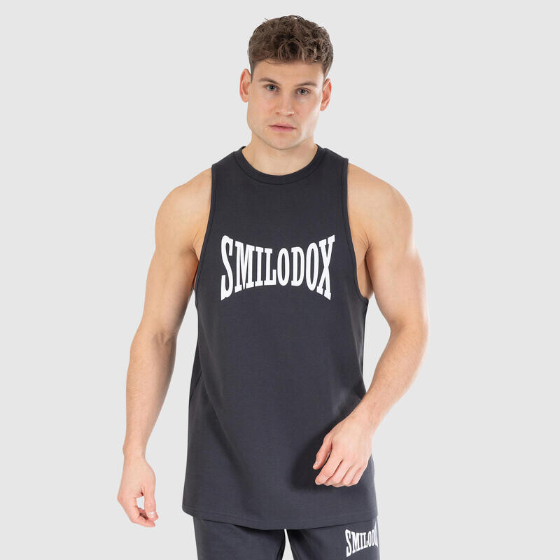 

Мужская майка Smilodox, угольно-серый