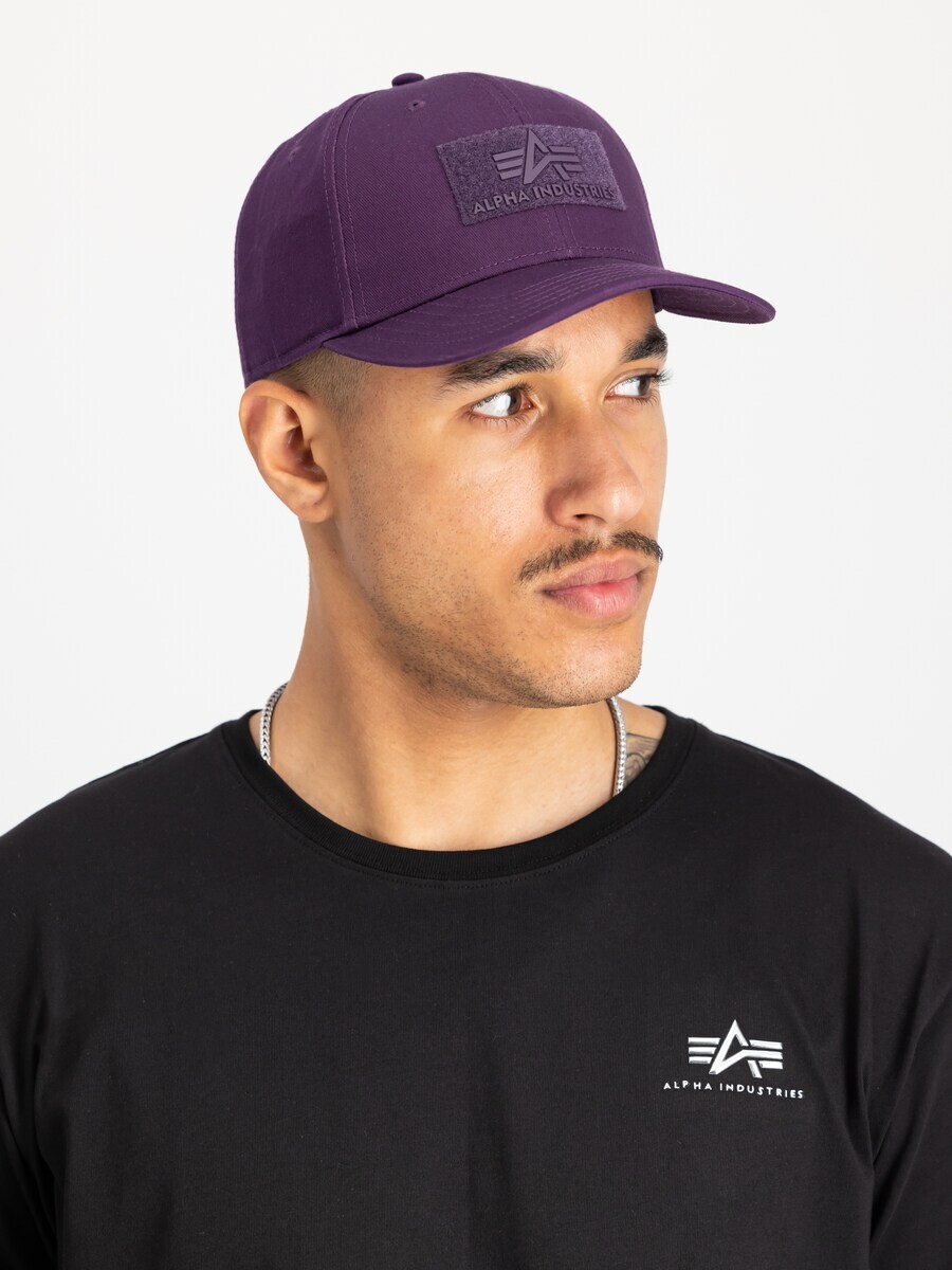 

Бейсболка ALPHA INDUSTRIES Cap, цвет Plum