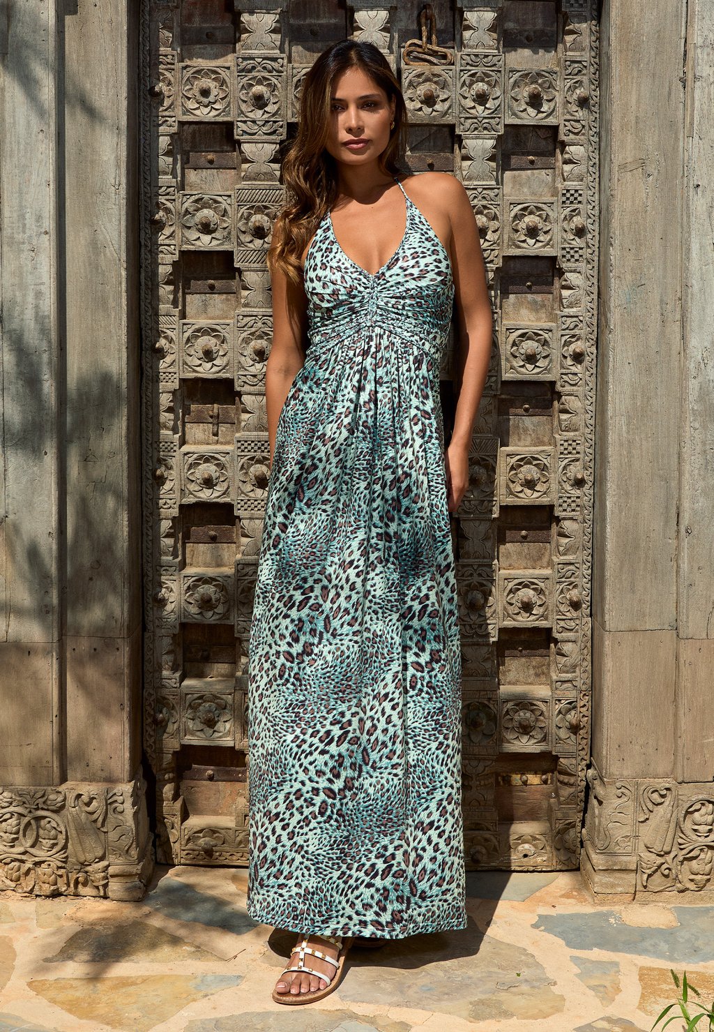

Платье макси CHIC by Lirette, цвет Gedempt Groen