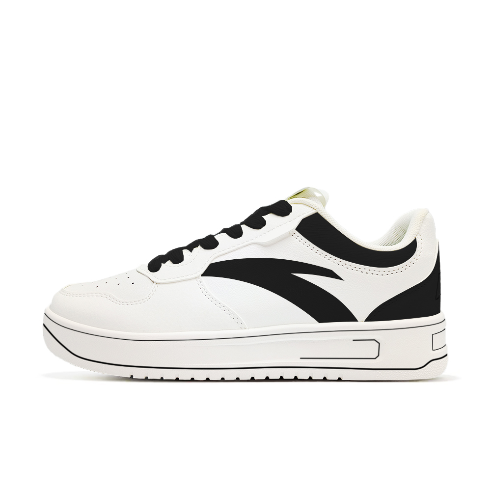 

Anta Life Collection Dark Shadow Trail Противоскользящие Амортизирующие Износостойкие Низкие Кроссовки для Скейтбординга Мужские Черный Белый