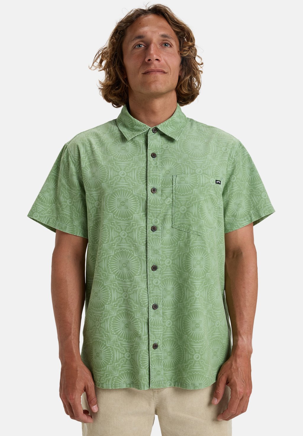 

Рубашка SOLANA SS Billabong, оливковый